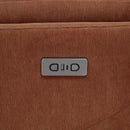 Adler Upholstered Power Swivel Glider Recliner Rust