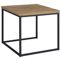 Straden 3-piece Engineered Wood Coffee Table Set Mango and Black