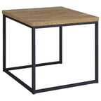 Home & Sleep Outlet - Straden 3-piece Engineered Wood Coffee Table Set Mango and Black