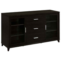 Lewes 4-piece 60-inch TV Entertainment Center Cappuccino