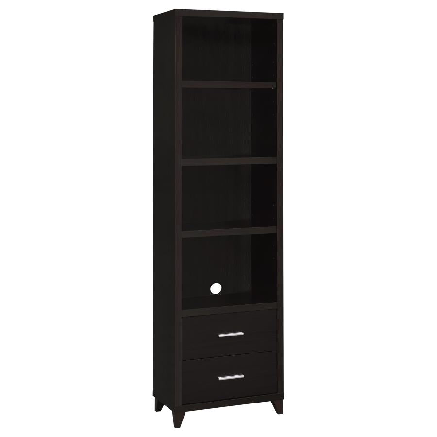 Lewes 4-piece 60-inch TV Entertainment Center Cappuccino