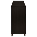 Lewes 2-door Engineered Wood 60-inch TV Stand Cappuccino