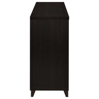 Lewes 2-door Engineered Wood 60-inch TV Stand Cappuccino