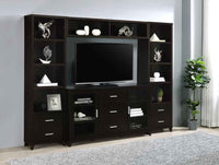 Lewes Bridge with 2 Encased Storage Compartments Cappuccino