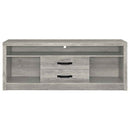 Burke 3-piece 59-inch TV Entertainment Center Grey Driftwood