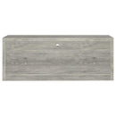 Burke 3-piece 59-inch TV Entertainment Center Grey Driftwood