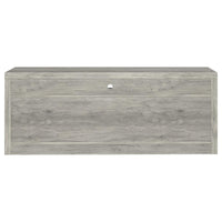 Burke 3-piece 59-inch TV Entertainment Center Grey Driftwood