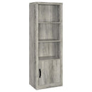 Burke 3-piece 59-inch TV Entertainment Center Grey Driftwood