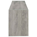 Burke 2-door Engineered Wood 71-inch TV Stand Grey Driftwood