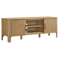 Home & Sleep Outlet - Rowe 65-inch 2-door Wood TV Stand Media Console Light Oak