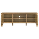 Rowe 65-inch 2-door Wood TV Stand Media Console Light Oak - Home & Sleep Outlet