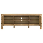 Home & Sleep Outlet - Rowe 65-inch 2-door Wood TV Stand Media Console Light Oak