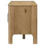 Home & Sleep Outlet - Rowe 65-inch 2-door Wood TV Stand Media Console Light Oak