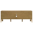 Rowe 65-inch 2-door Wood TV Stand Media Console Light Oak - Home & Sleep Outlet