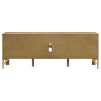 Rowe 65-inch 2-door Wood TV Stand Media Console Light Oak - Home & Sleep Outlet