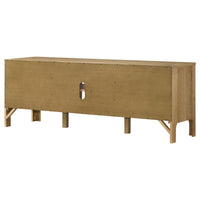 Rowe 65-inch 2-door Wood TV Stand Media Console Light Oak - Home & Sleep Outlet