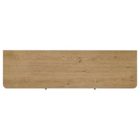 Rowe 65-inch 2-door Wood TV Stand Media Console Light Oak - Home & Sleep Outlet