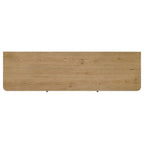 Home & Sleep Outlet - Rowe 65-inch 2-door Wood TV Stand Media Console Light Oak