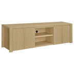 Home & Sleep Outlet - Laurelton 78-inch 4-door TV Stand Media Console Light Oak