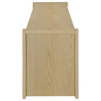 Home & Sleep Outlet - Laurelton 78-inch 4-door TV Stand Media Console Light Oak