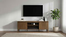Thori 63-inch 2-door TV Stand Media Console Dark Brown - Home & Sleep Outlet