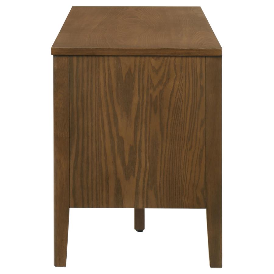 Home & Sleep Outlet - Thori 63-inch 2-door TV Stand Media Console Dark Brown