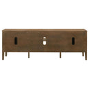 Thori 63-inch 2-door TV Stand Media Console Dark Brown - Home & Sleep Outlet