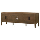 Thori 63-inch 2-door TV Stand Media Console Dark Brown - Home & Sleep Outlet
