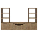 Tabby 3-piece 60-inch TV Entertainment Center Mango - Home & Sleep Outlet