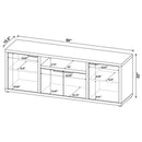 Tabby 3-piece 60-inch TV Entertainment Center Mango - Home & Sleep Outlet