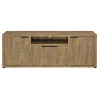 Tabby 4-door Engineered Wood 60-inch TV Stand Mango - Home & Sleep Outlet
