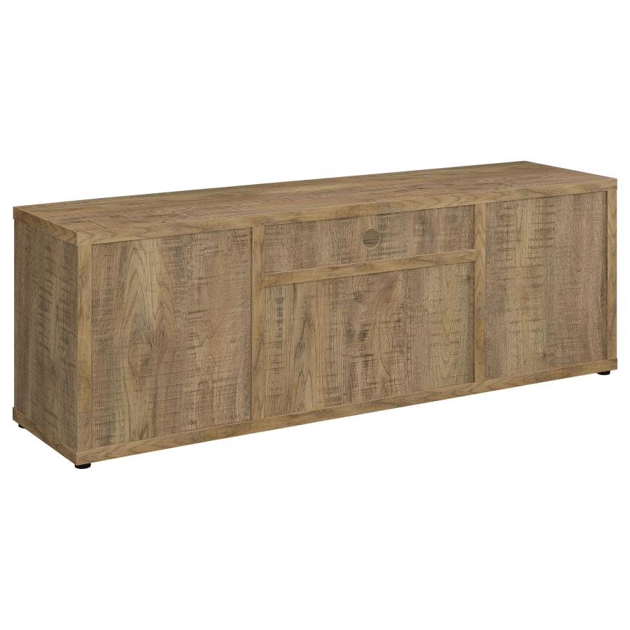 Tabby 4-door Engineered Wood 60-inch TV Stand Mango - Home & Sleep Outlet