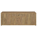 Tabby 4-door Engineered Wood 60-inch TV Stand Mango - Home & Sleep Outlet