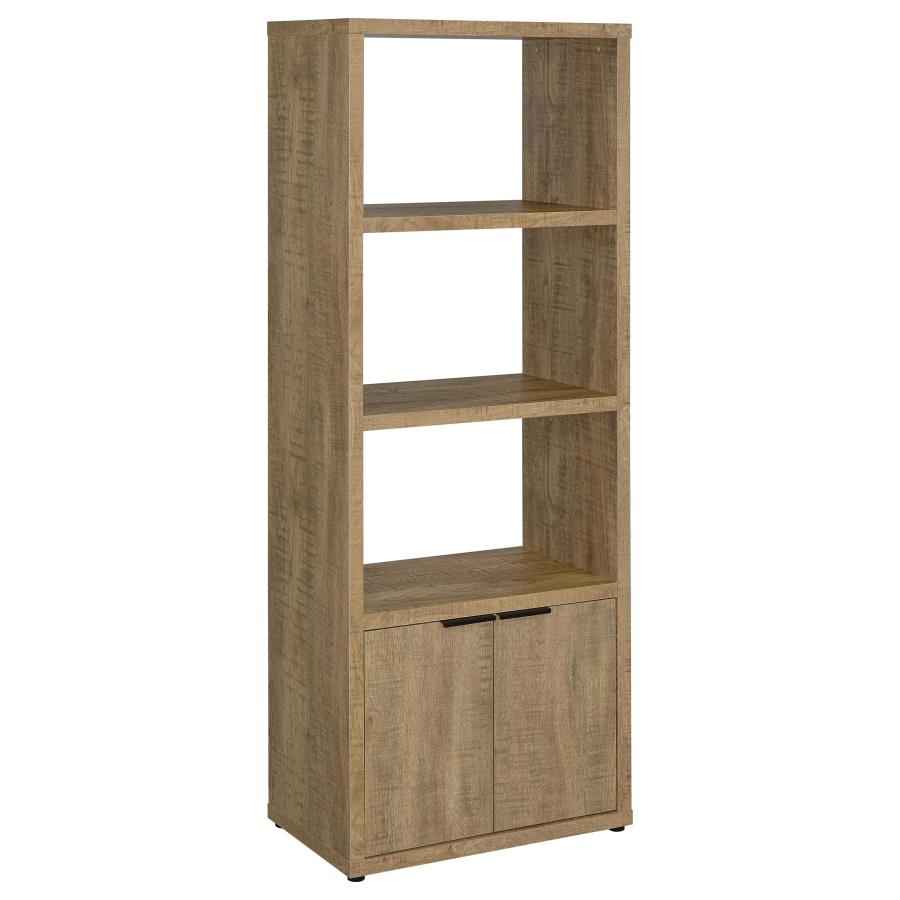 Tabby 3-shelf Engineered Wood Media Tower Mango - Home & Sleep Outlet