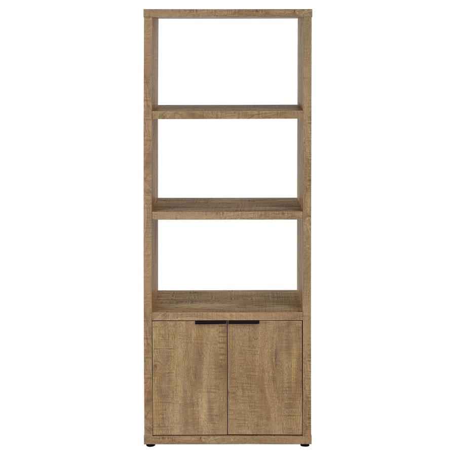 Tabby 3-shelf Engineered Wood Media Tower Mango - Home & Sleep Outlet
