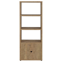 Tabby 3-shelf Engineered Wood Media Tower Mango - Home & Sleep Outlet