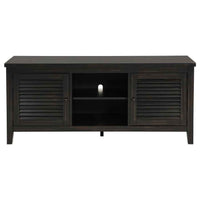 Concord 2-door 60-inch TV Stand Console Distressed Java - Home & Sleep Outlet