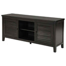 Concord 2-door 60-inch TV Stand Console Distressed Java - Home & Sleep Outlet
