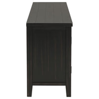 Concord 2-door 60-inch TV Stand Console Distressed Java - Home & Sleep Outlet