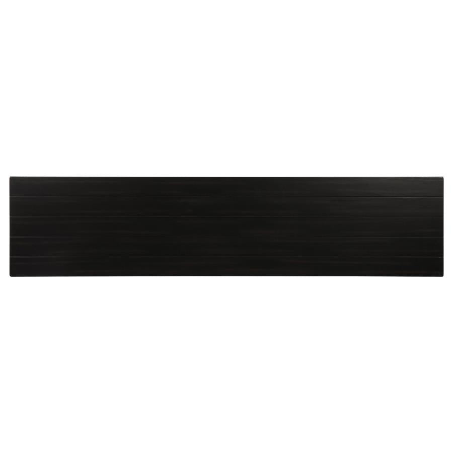Concord 2-door 60-inch TV Stand Console Distressed Java - Home & Sleep Outlet