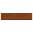 Trask 86-inch Wood TV Stand Media Console Mango Brown - Home & Sleep Outlet