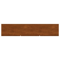 Trask 86-inch Wood TV Stand Media Console Mango Brown - Home & Sleep Outlet