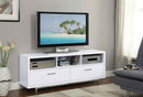 Casey 2-drawer Engineered Wood 60-inch TV Stand White - Home & Sleep Outlet