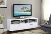 Casey 2-drawer Engineered Wood 60-inch TV Stand White - Home & Sleep Outlet