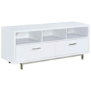 Casey 2-drawer Engineered Wood 60-inch TV Stand White - Home & Sleep Outlet