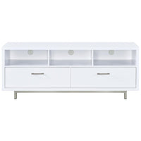 Casey 2-drawer Engineered Wood 60-inch TV Stand White - Home & Sleep Outlet