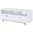 Casey 2-drawer Engineered Wood 60-inch TV Stand White - Home & Sleep Outlet