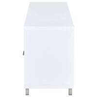 Casey 2-drawer Engineered Wood 60-inch TV Stand White - Home & Sleep Outlet