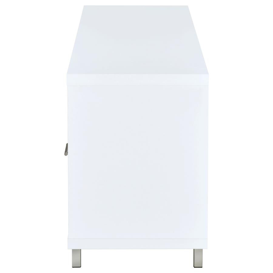 Casey 2-drawer Engineered Wood 60-inch TV Stand White - Home & Sleep Outlet