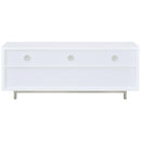 Casey 2-drawer Engineered Wood 60-inch TV Stand White - Home & Sleep Outlet